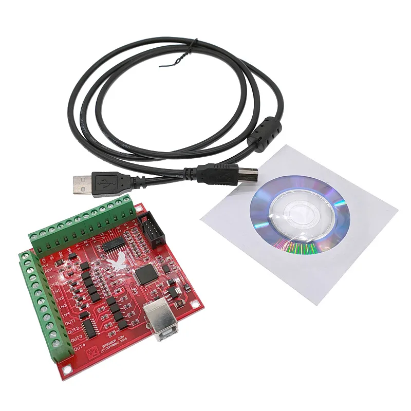Breakout Board CNC USB MACH3 4 - Mach3 Usb Cnc Controller 4 Axis 100Khz ulasan dan harga